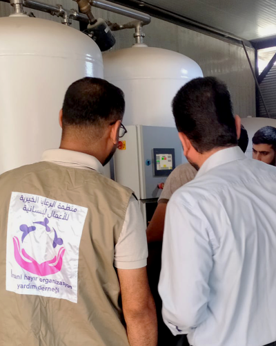 مشروع تشغيل محطة الأكسجين